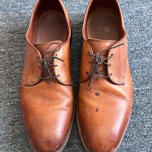 Allen Edmonds Men's Brown Leather Dress Shoes *Please Read*